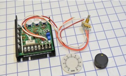 Dart Controls Drives 125DV-C-7 - Drive, DC, 5.5A, 120/240VAC, Chassis W/ Remote (125DV-C-7)