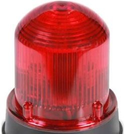 Edwards Signaling Visual Signaling Devices 125INCFR120A - Beacon, 120VAC, Red, Flashing, Gray Base (125INCFR120A)