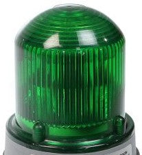 Edwards Signaling Visual Signaling Devices 125LEDSG120A - Steady Beacon, 120VAC, Green, LED, Gray Base (125LEDSG120A)