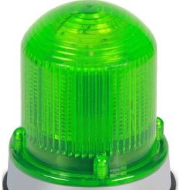 Edwards Signaling Visual Signaling Devices 125XBRIRGA24D - Beacon, 24VDC, Red/Grn/Clr, LED, N4X (125XBRIRGA24D)