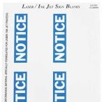 Brady Labels 12912 - Laser and Ink Jet Permanent Polyester Blank Header (12912)