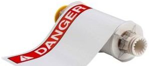 Brady Labels 130753 - BBP85 ANSI DANGER Vinyl Labels 7in H x 10in W RD (130753)