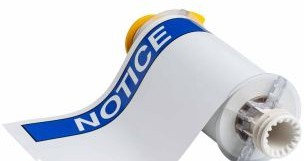 Brady Labels 130756 - BBP85 ANSI NOTICE Vinyl Labels 7in H x 10in W Blue (130756)