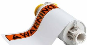 Brady Labels 130759 - BBP85 ANSI WARNING Vinyl Labels 7in H x 10in W BK (130759)
