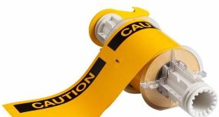 Brady Labels 130761 - BBP85 OSHA CAUTION Vinyl Labels 4in H x 6in W BK (130761)