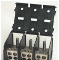 Marathon Special Products Power Distribution Blocks 1333270-CH - POWER BLOCK W/HINGE COVER, 3P, 510A, STUD/BOX (1333270CH)