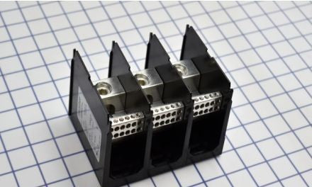 Marathon Special Products Power Distribution Blocks 1333324CH - Distribution Block, 3-P, 310A, Bx/Bx Line: (1333324CH)