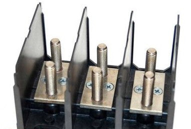 Marathon Special Products Power Distribution Blocks 1333564 - Splicer Block, 3-P, 310A, Stud/Stud, Line & Load: (1333564)