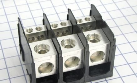 Marathon Special Products Power Distribution Blocks 1333575 - Disrtibution Block, 3-P, 420A, Bx/Bx Line: (1333575)