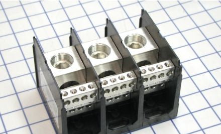 Marathon Special Products Power Distribution Blocks 1333595-CH - Distribution Block, 3-P, 420A, Bx/Bx Line: (1333595CH)
