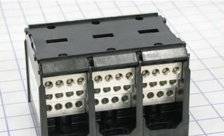 Marathon Special Products Power Distribution Blocks 1333596-CH - Distribution Block, 3-P, 510A, Bx/Bx Line: (1333596CH)