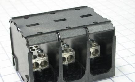 Marathon Special Products Power Distribution Blocks 1333955-CH - Distribution Block, 3-P, 350A, Bx/Bx Line: (1333955CH)
