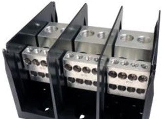 Marathon Special Products Power Distribution Blocks 1343597 - PANEL MOUNT BARRIER TERMINAL BLOCK 510A, 600V,3-P (1343597)
