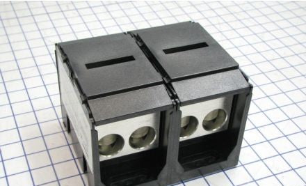 Marathon Special Products Power Distribution Blocks 1352702CH - Splicer Block, 2-P, 950A, Box/Box, Line & Load: (1352702CH)