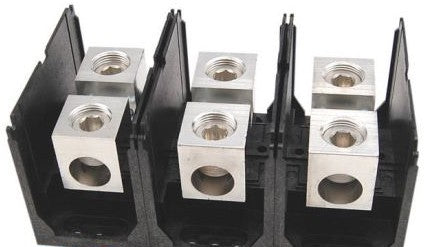 Marathon Special Products Power Distribution Blocks 1353701 - Splicer block, 3-P, 475A, Box/Box, Line & Load: (1353701)