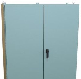 Hammond Manufacturing Enclosures 1422E16 - 72 x 60 x 16 Double Door, Panel Included, W/O (1422E16)