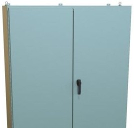 Hammond Manufacturing Enclosures 1422E20 - 72 x 60 x 20 DOUBLE DOOR, PANEL INCLUDED, W/O (1422E20)