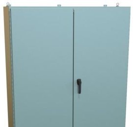 Hammond Manufacturing Enclosures 1422E24 - 72 x 60 x 24 DOUBLE DOOR, PANEL INCLUDED, W/O (1422E24)