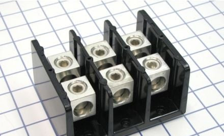 Marathon Special Products Power Distribution Blocks 1433126 - Splicer Block, 3-P, 310A, Box/Box, Line & Load: (1433126)