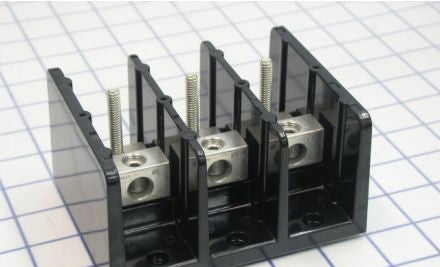 Marathon Special Products Power Distribution Blocks 1433590 - Splicer Block, 3-P, 175A, Bx/Stud, Line: (1433590)