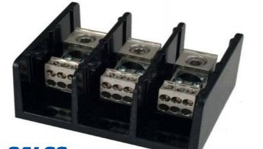 Marathon Special Products Power Distribution Blocks 1442569 - Distribution Block, 2-P, 380A, Bx/St Line: (1442569)