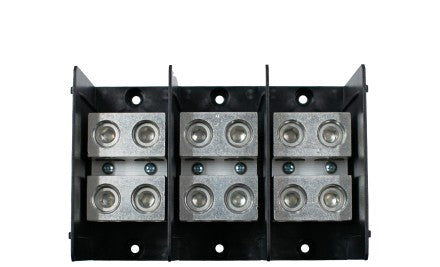 Marathon Special Products Power Distribution Blocks 1453129 - Splicer Block, 3-P, 620A, Box/Box, Line & Load: (1453129)