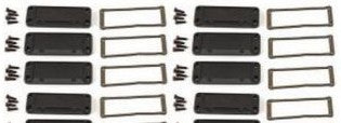 Hammond Manufacturing Enclosures 1457JEPF-10 - EMI/RFI flanged end panels and gasket kit (1457JEPF-10)