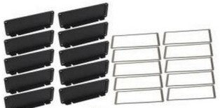 Hammond Manufacturing Enclosures 1457TEPF-10 - 1457T FLANGE EMI PANEL (10 PK) (1457TEPF-10)