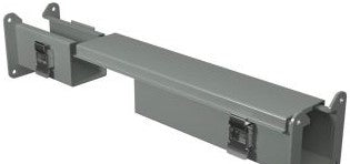 Hammond Manufacturing Wireway 1485BW1 - Cut-Off Fitting, 2.5in. Square, N12 (1485BW1)