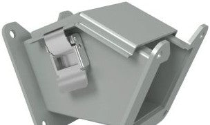 Hammond Manufacturing Wireway 1485C4Q - 45 Degree Elbow, 4in. Square, N12, Outside Opening (1485C4Q)