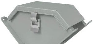 Hammond Manufacturing Wireway 1485C9Q - 90 Degree Elbow, 4in. Square, N12, Outside Opening (1485C9Q)