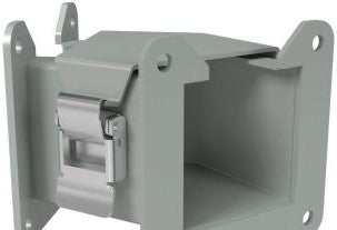 Hammond Manufacturing Wireway 1485D4N - 45 Degree Elbow, 6in. Square, N12, Top Opening (1485D4N)