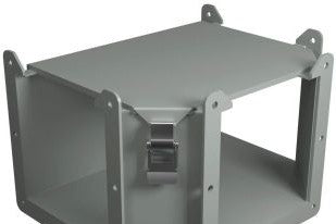 Hammond Manufacturing Wireway 1485DTN - Tee Fitting, 6in. Square, N12, Top Opening (1485DTN)