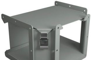 Hammond Manufacturing Wireway 1485DTQ - Tee Fitting, 6in. Square, N12, Outside/Top Opening (1485DTQ)