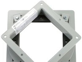 Hammond Manufacturing Wireway 1485DV1 - Box Entry Swivel Plate, 6in. Square, N12 (1485DV1)
