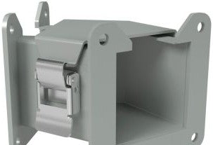 Hammond Manufacturing Wireway 1485E4N - 45 Degree Elbow, 8in. Square, N12, Top Opening (1485E4N)