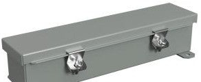 Hammond Manufacturing Wireway 1486B12 - WIRE TROUGH, STRAIGHT, 2.5in.SQ x 12in.L NEMA12 (1486B12)