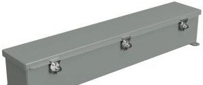 Hammond Manufacturing Wireway 1486C24 - WIRE TROUGH, STRAIGHT, 4in.SQ x 24in.L, NEMA12 (1486C24)