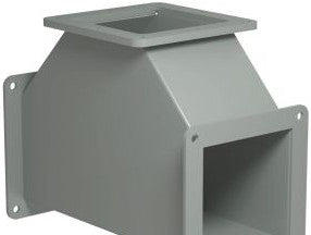 Hammond Manufacturing Wireway 1487CT - Tee Fitting, 4in.Sq, N12 (1487CT)