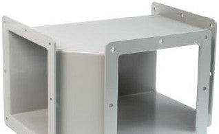 Hammond Manufacturing Wireway 1487DT - Tee Fitting, 6in.Sq, N12 (1487DT)