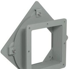 Hammond Manufacturing Wireway 1487DV2 - Standard Swivel Nipple, 6in.Sq, N12 (1487DV2)
