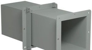 Hammond Manufacturing Wireway 1487DX - Adjustable Fitting, 6in.Sq, N12 (1487DX)