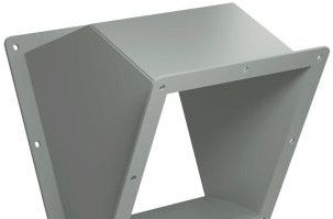 Hammond Manufacturing Wireway 1487E4P - Elbow, 45 Degeree, 8in.Sq, N12 (1487E4P)