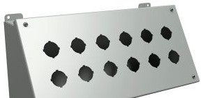 Hammond Manufacturing Enclosures 1490G12 - 7.25 x 15.25 x 6.75 1-13/64in. CUT-OUT, SLOPING (1490G12)