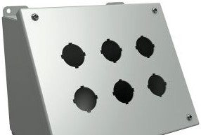 Hammond Manufacturing Enclosures 1490G6 - 7.25 x 8.50 x 6.75 1-13/64in. CUT-OUT, SLOPING (1490G6)