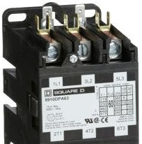 Square D Contactors 8910DPA63V09 - Definite Purpose Contactor Type DPA, 60A (155223)