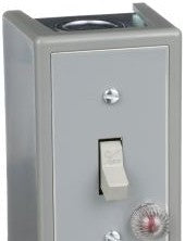 Square D Manual Motor Controllers 2510KG1A - Single Unit Manual Switch, 30A, NEMA 1, 2-Pole (155516)