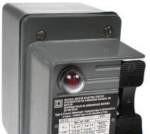 Square D Manual Motor Controllers 2510KW1B - Single Unit Manual Switch, 30A, NEMA 4, 2-Pole (155525)