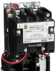 Square D Starters 8536SCO3V03 - Type S Full Voltage Starter, Size 1, Open (155604)