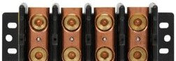 Bussmann Power Distribution Blocks 16003-4 - Eaton Bussmann series power splicer block, 600 (16003-4)